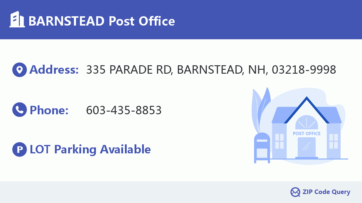 Post Office:BARNSTEAD
