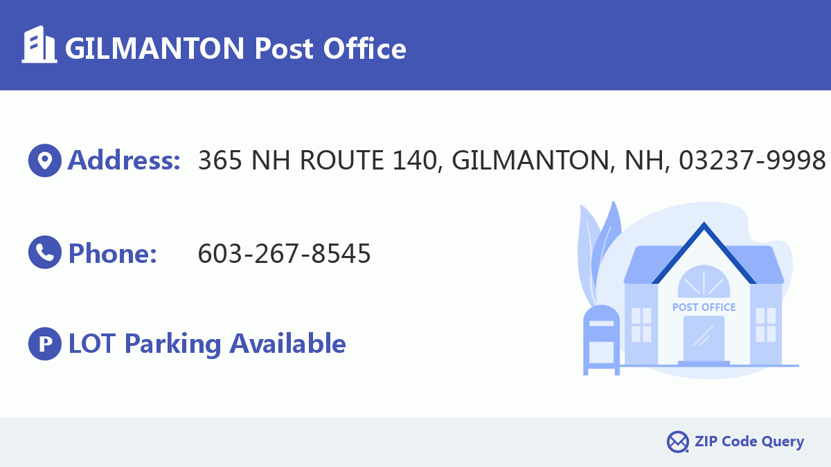 Post Office:GILMANTON