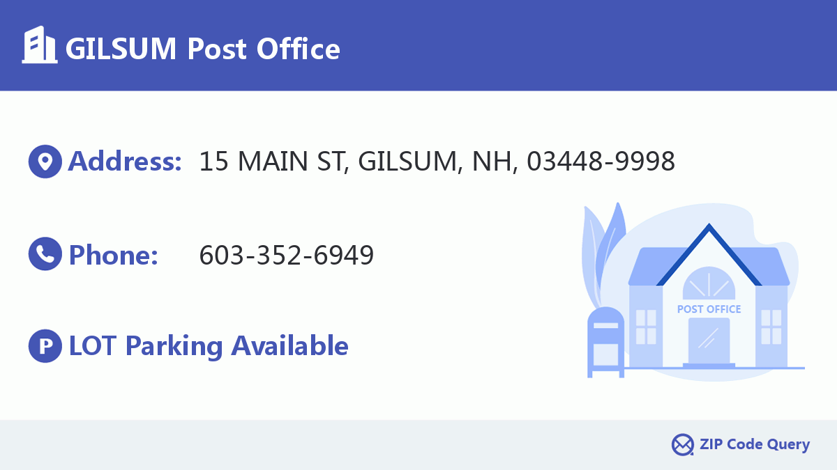 Post Office:GILSUM