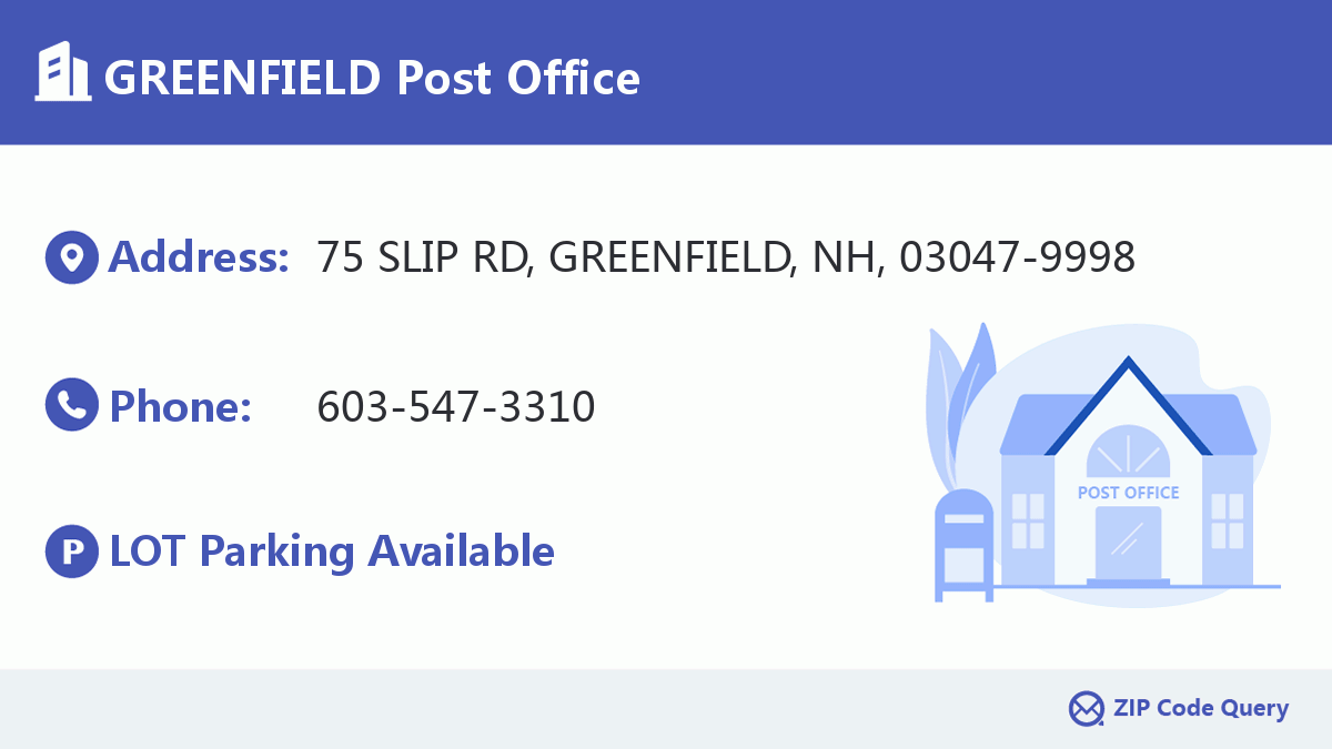 Post Office:GREENFIELD