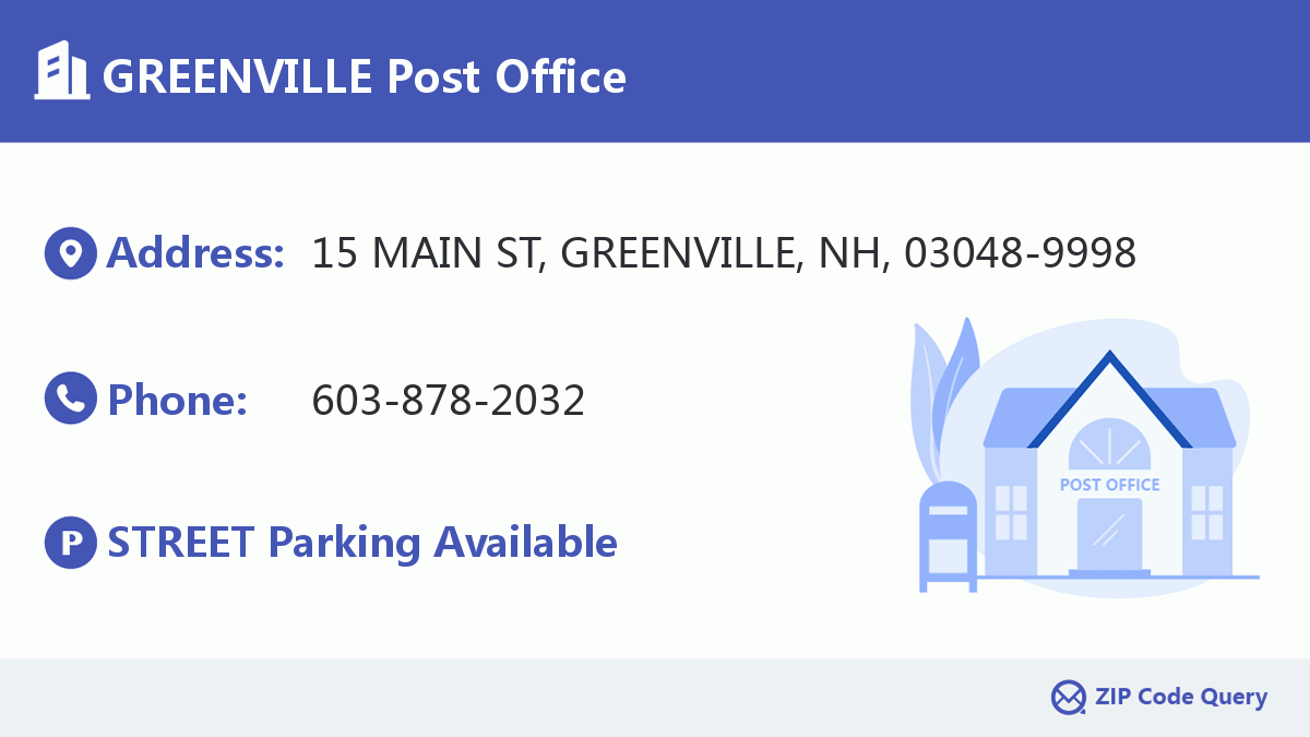 Post Office:GREENVILLE