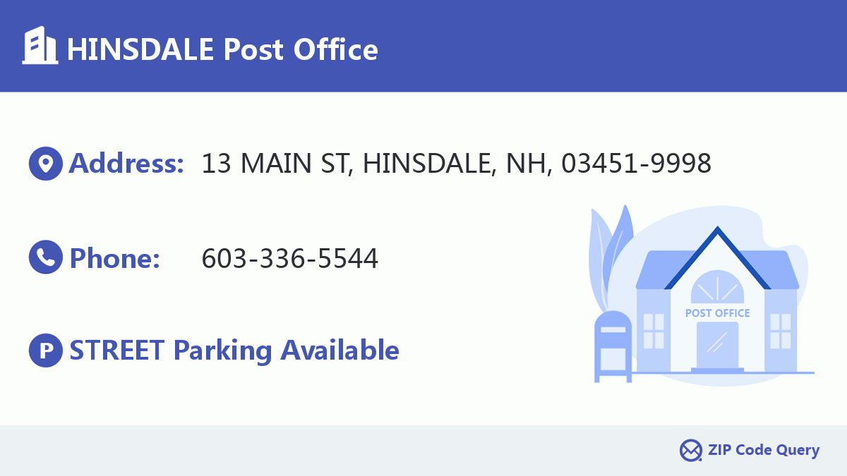 Post Office:HINSDALE