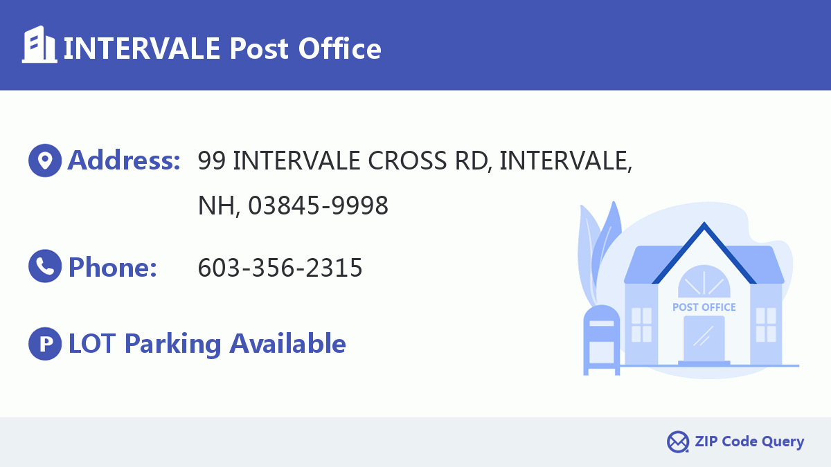 Post Office:INTERVALE