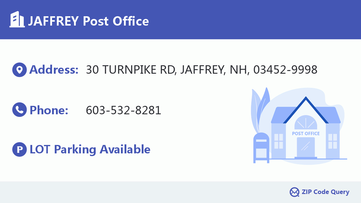 Post Office:JAFFREY