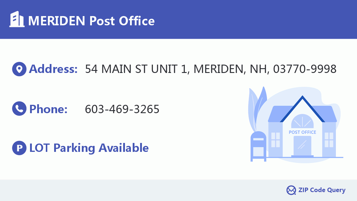 Post Office:MERIDEN