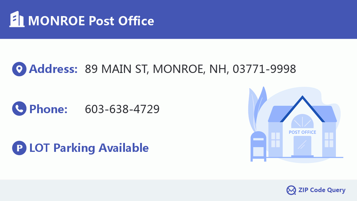Post Office:MONROE