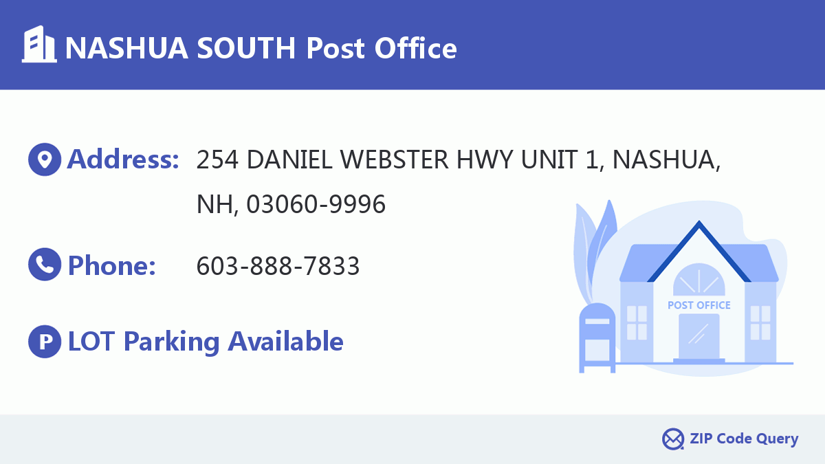 Post Office:NASHUA SOUTH