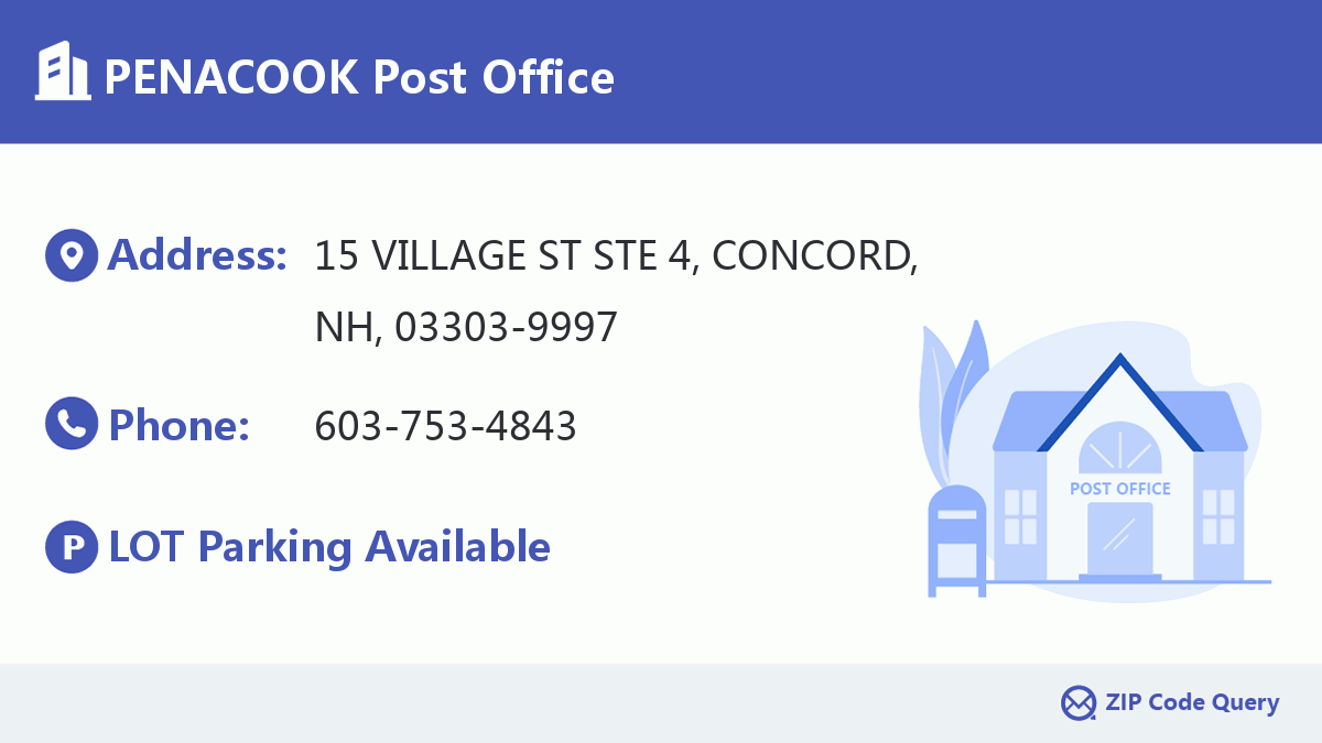 Post Office:PENACOOK