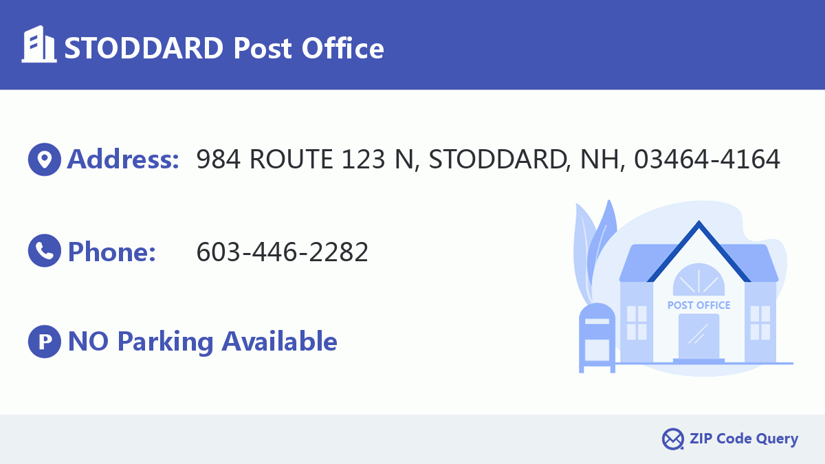 Post Office:STODDARD